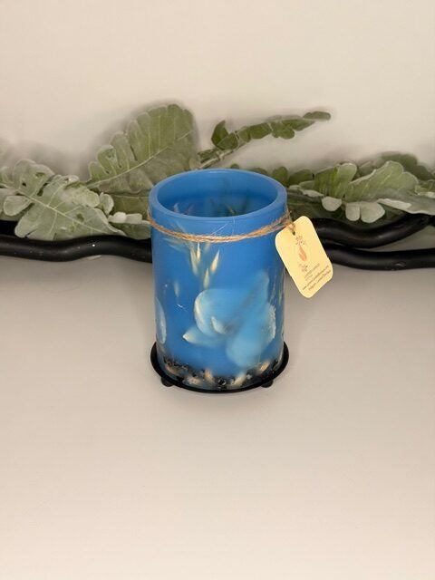LBL1 - Handcrafted Wax Lantern Candle Large
