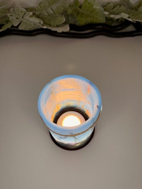 LBL2 - Handcrafted Wax Lantern Candle Large