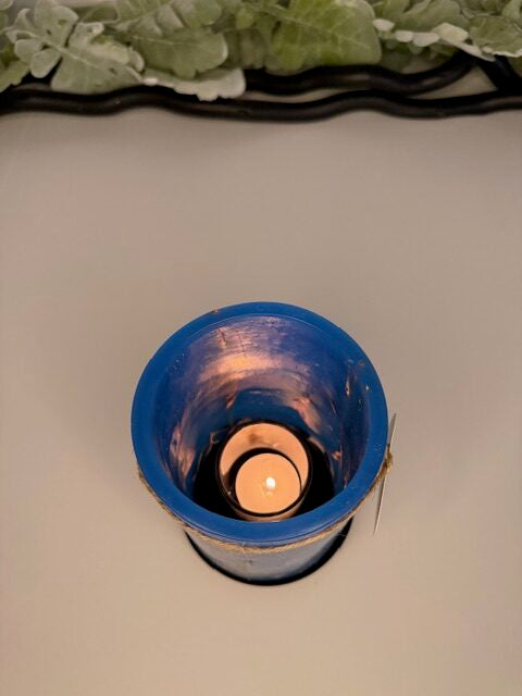 LBL3 - Handcrafted Wax Lantern Candle Large