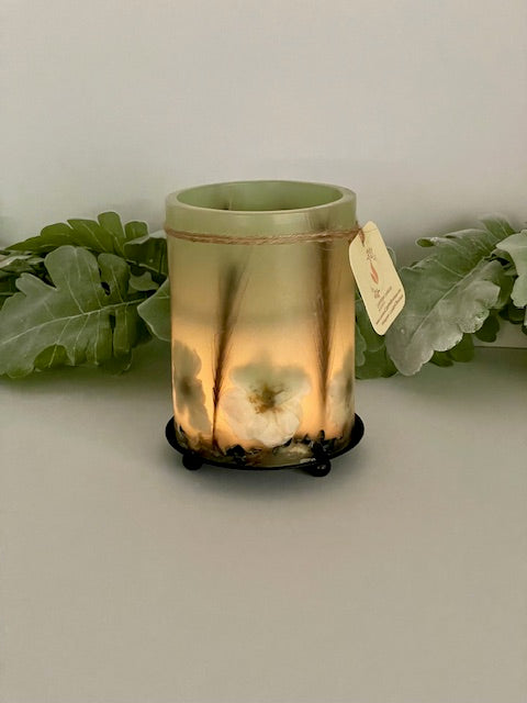 LGR2 - Handcrafted Wax Lantern Candle Large
