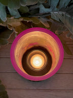 L1I2 - Handcrafted Wax Lantern Candle Large