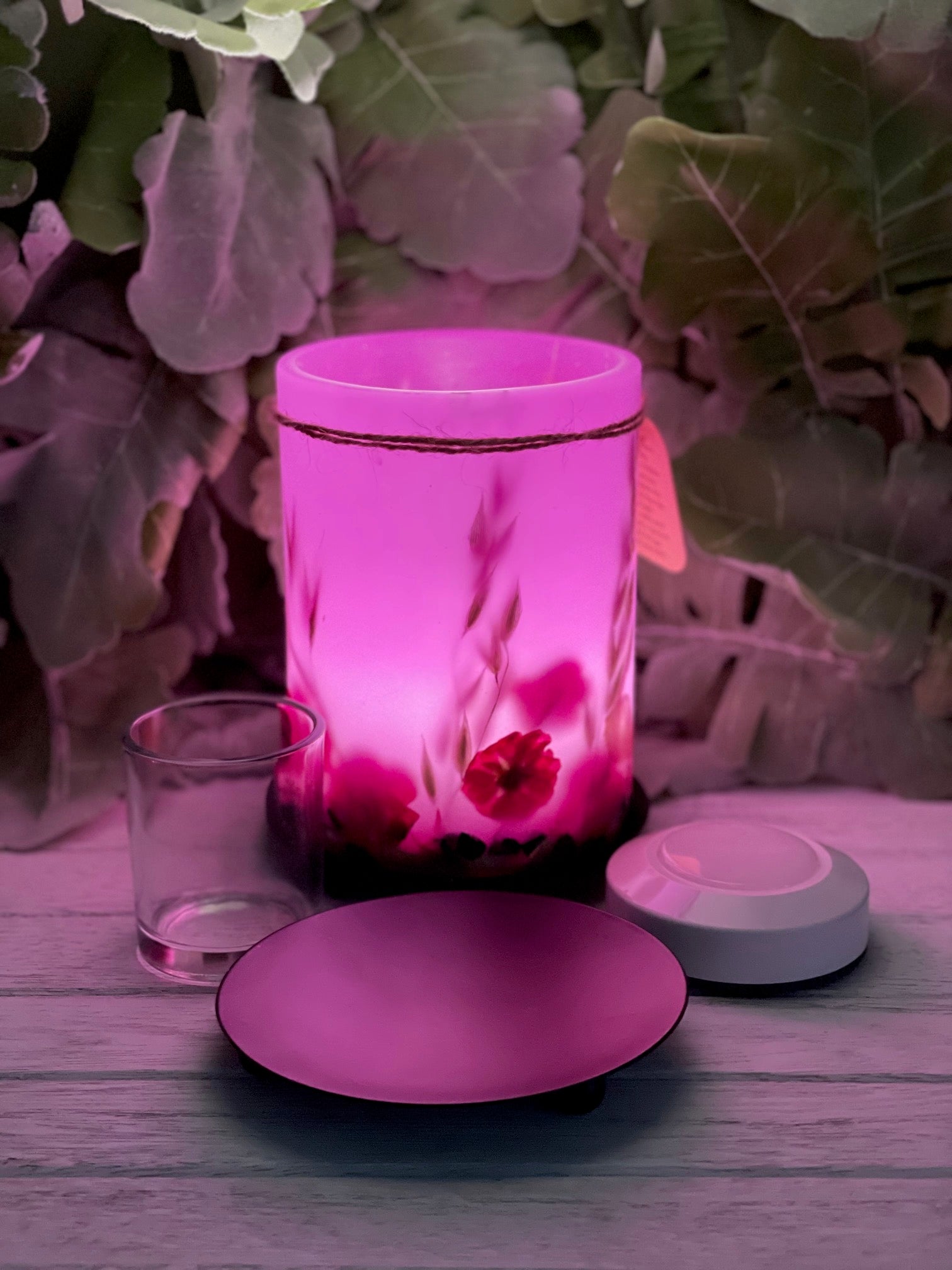 LL1C - Handcrafted Wax Lantern Candle Large