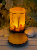 LO3C - Handcrafted Wax Lantern Candle Large