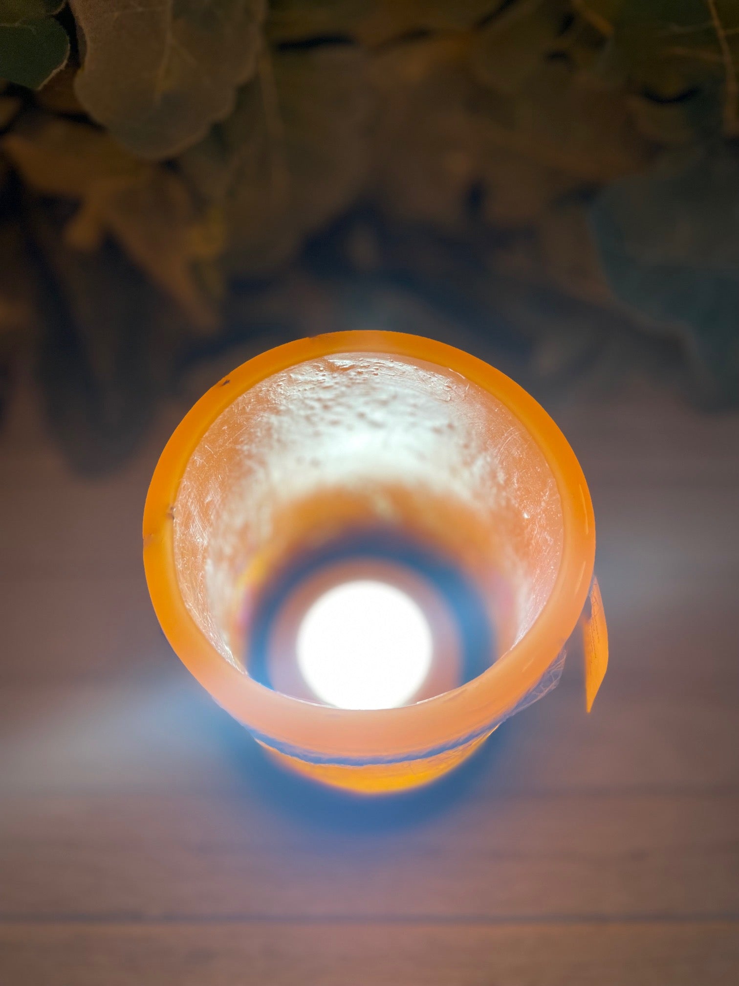 LO4C - Handcrafted Wax Lantern Candle Large