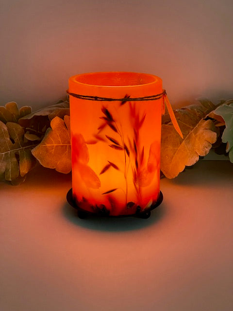LO5 - Handcrafted Wax Lantern Candle Large
