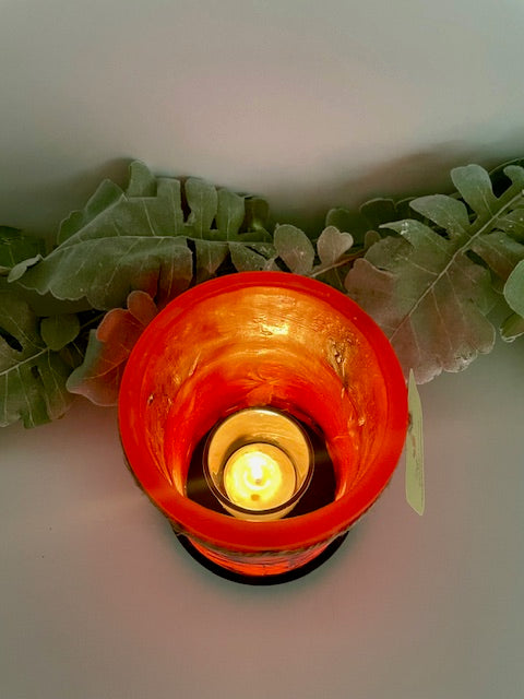 LO5 - Handcrafted Wax Lantern Candle Large