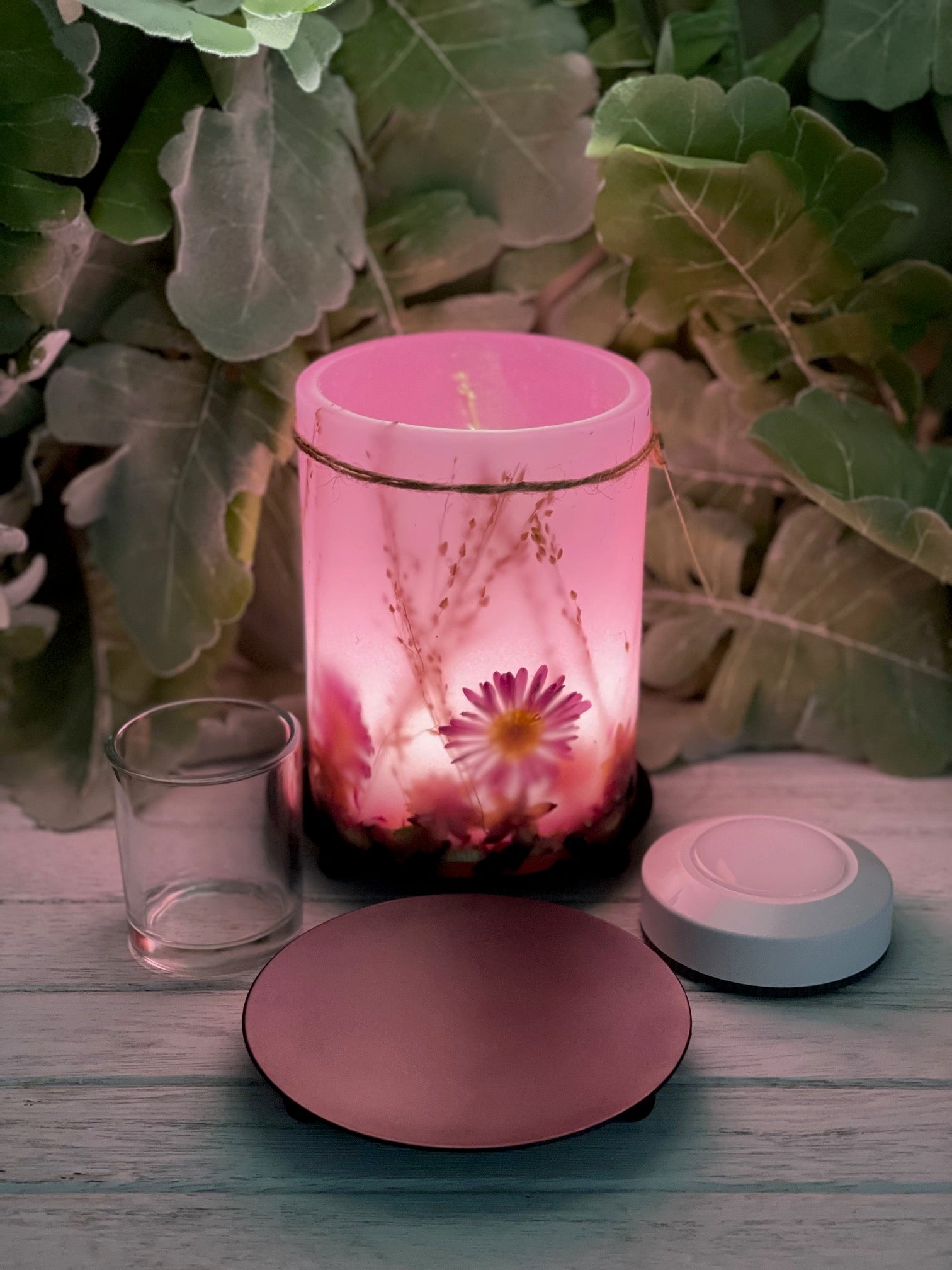 LP1C - Handcrafted Wax Lantern Candle Large