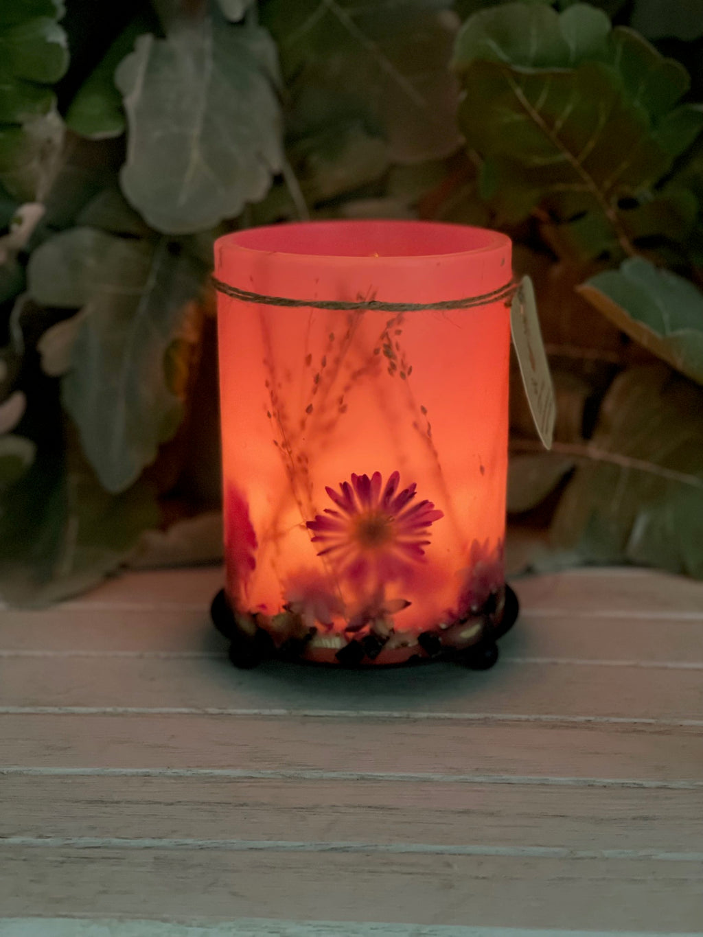 LP1C - Handcrafted Wax Lantern Candle Large