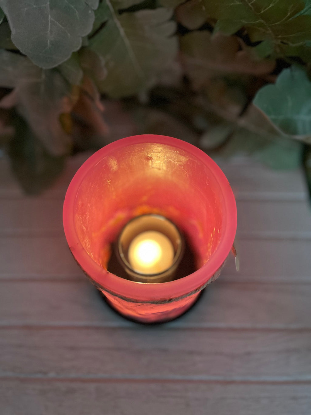 LP1C - Handcrafted Wax Lantern Candle Large
