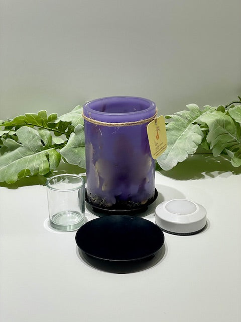 LPH1 - Handcrafted Wax Lantern Candle Large