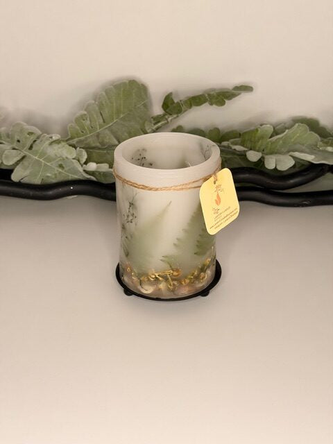 LW1 - Handcrafted Wax Lantern Candle Large