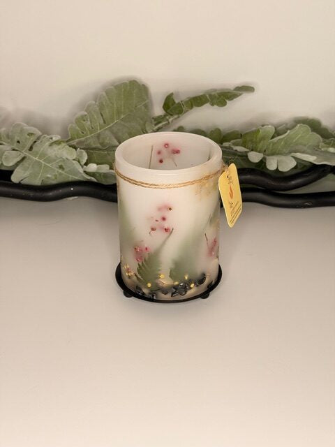 LW2 - Handcrafted Wax Lantern Candle Large