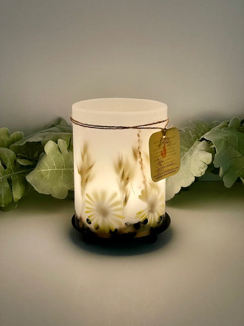 LW21 - Handcrafted Wax Lantern Candle Large