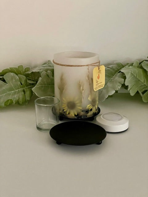 LW21 - Handcrafted Wax Lantern Candle Large