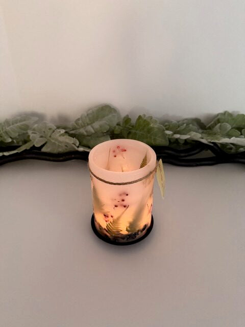 LW2 - Handcrafted Wax Lantern Candle Large