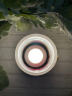 L1W3 - Handcrafted Wax Lantern Candle Large