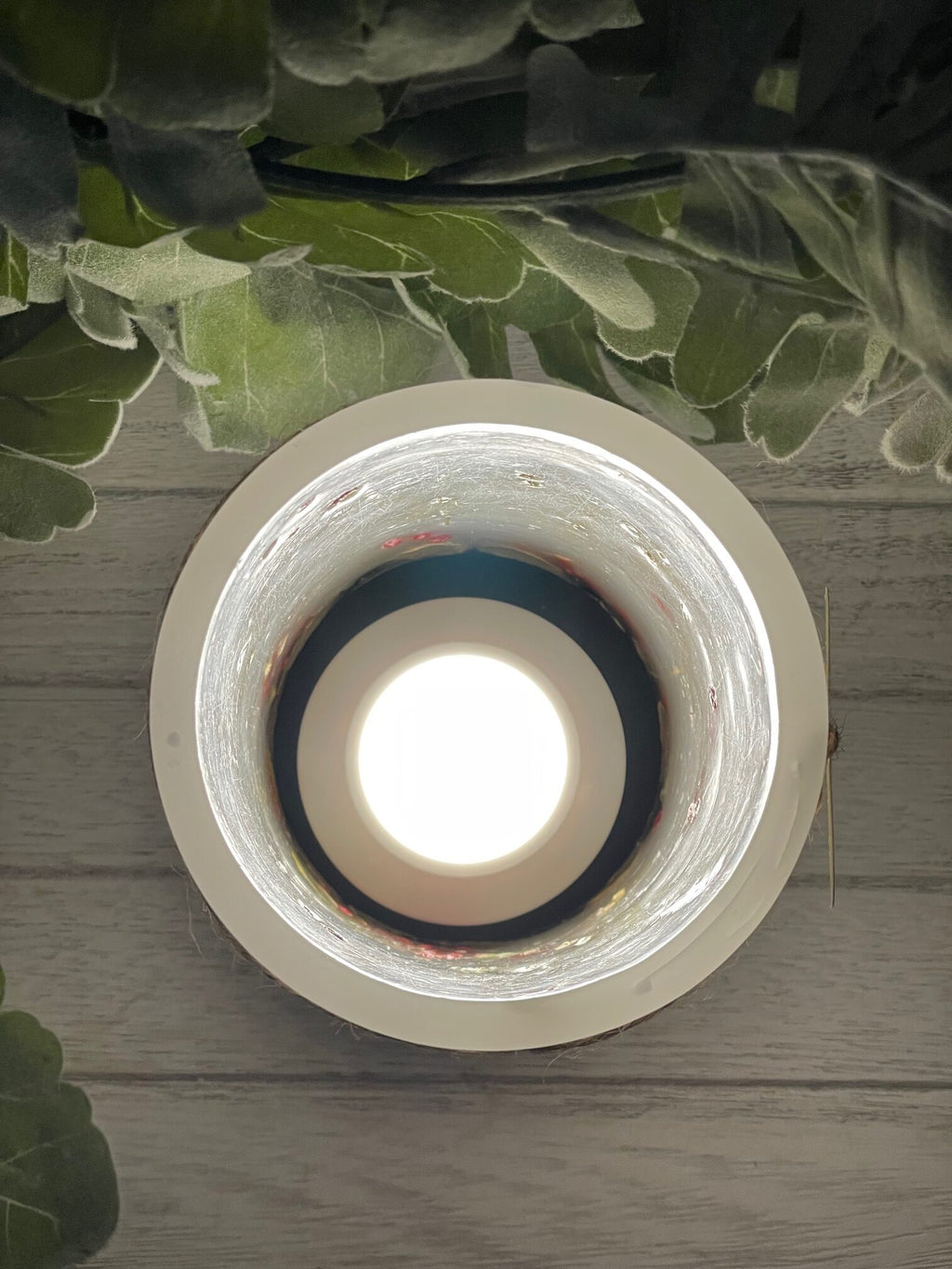 L1W4 - Handcrafted Wax Lantern Candle Large