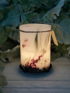 L1W4 - Handcrafted Wax Lantern Candle Large