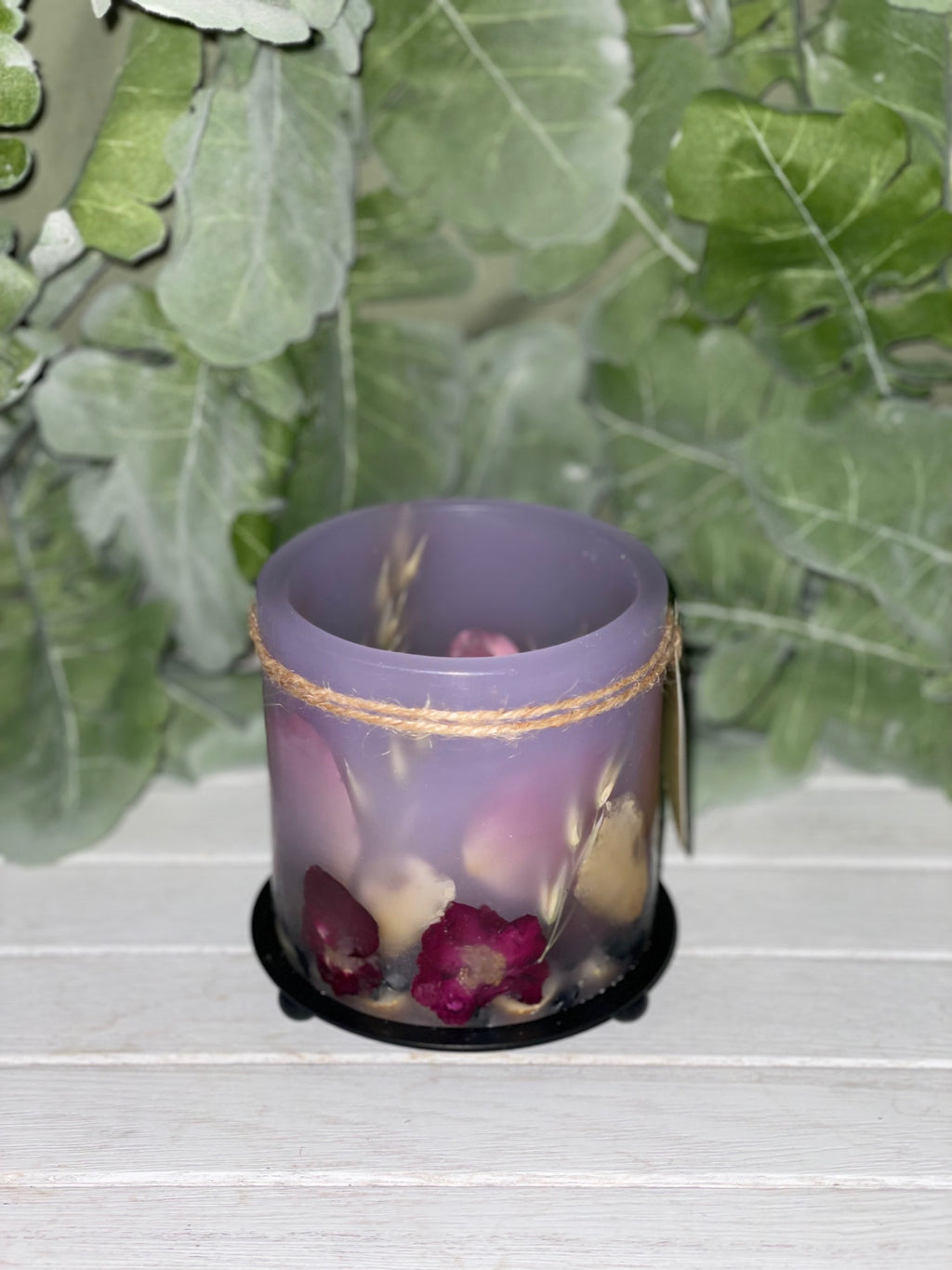 MGB1C - Handcrafted Wax Lantern Candle Medium