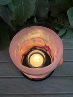 MGB1C - Handcrafted Wax Lantern Candle Medium