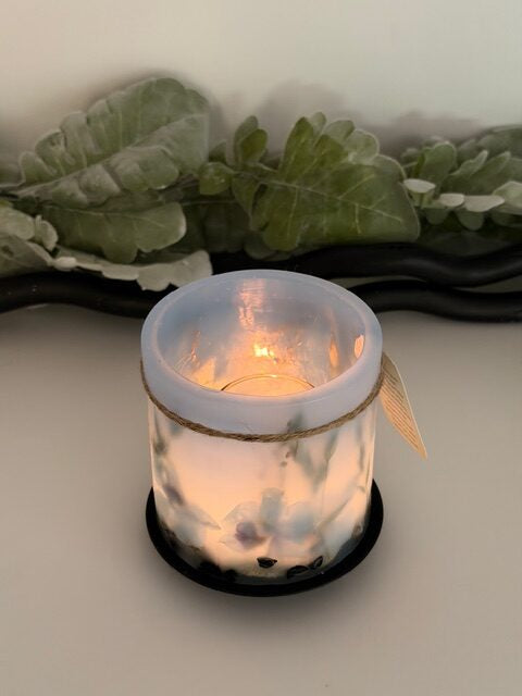 MBL1 - Handcrafted Wax Lantern Candle Medium