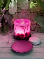 LM1C - Handcrafted Wax Lantern Candle Medium