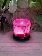 LM1C - Handcrafted Wax Lantern Candle Medium