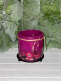LM1C - Handcrafted Wax Lantern Candle Medium