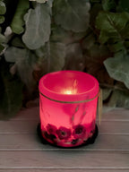 LM1C - Handcrafted Wax Lantern Candle Medium