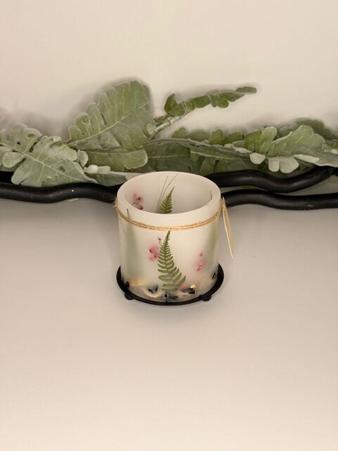 MW1 - Handcrafted Wax Lantern Candle Medium