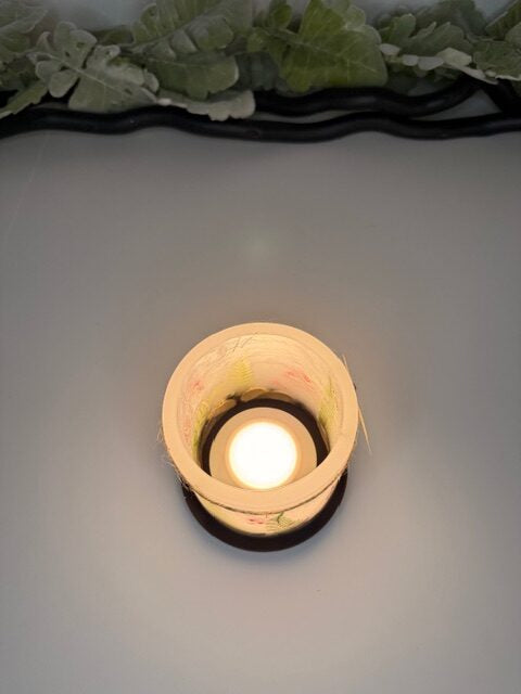MW1 - Handcrafted Wax Lantern Candle Medium