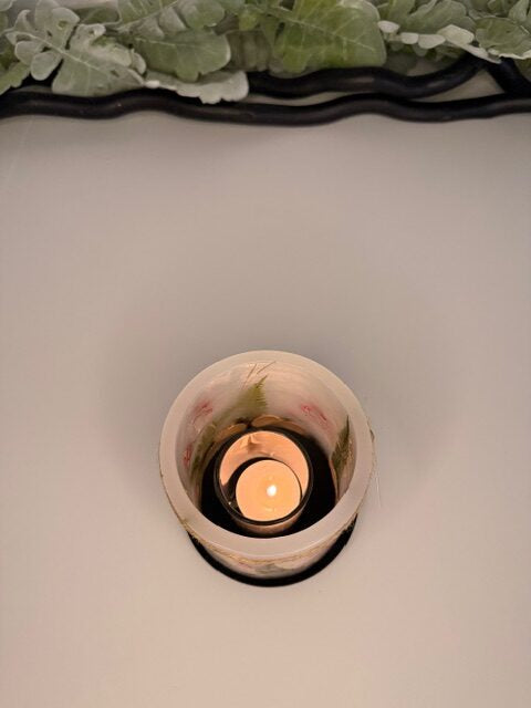 MW1 - Handcrafted Wax Lantern Candle Medium