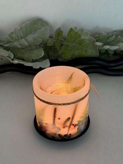 MW2 - Handcrafted Wax Lantern Candle Medium