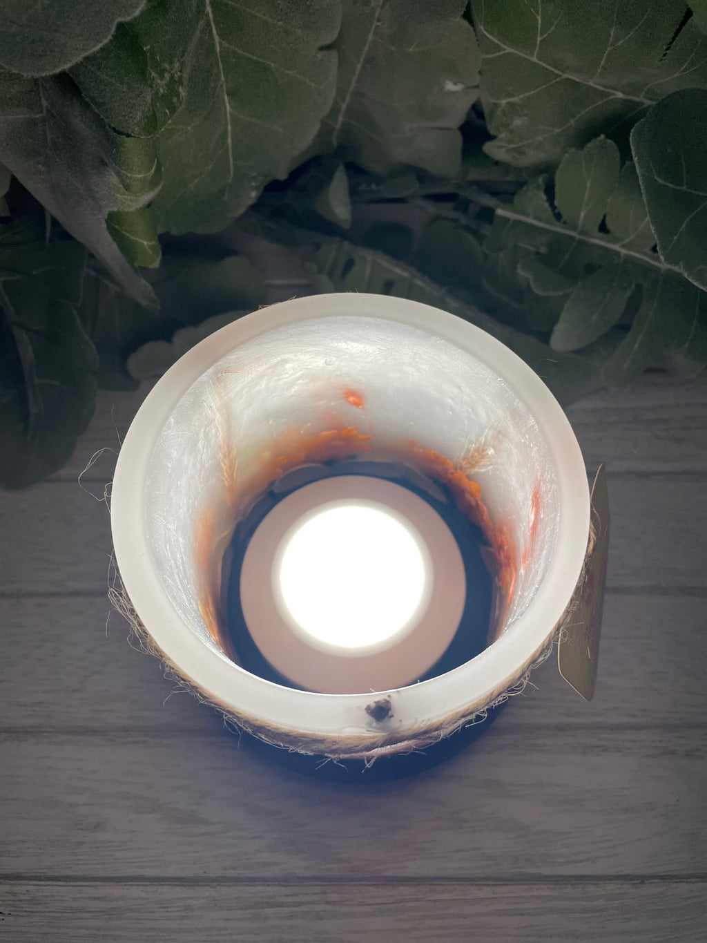 MW2B - Handcrafted Wax Lantern Candle Medium