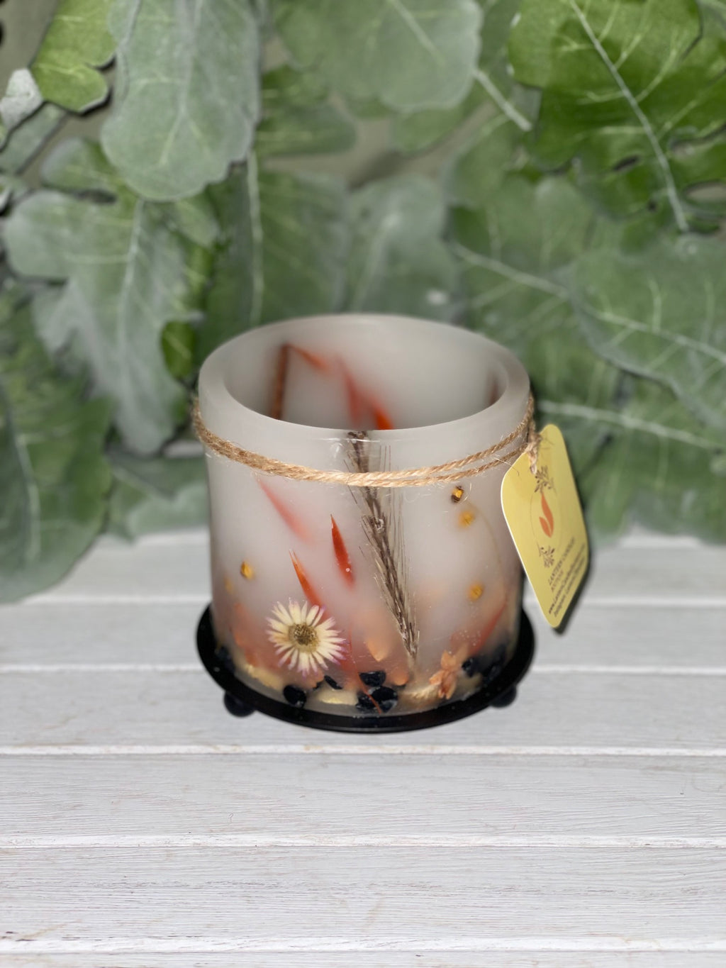 MW2B - Handcrafted Wax Lantern Candle Medium