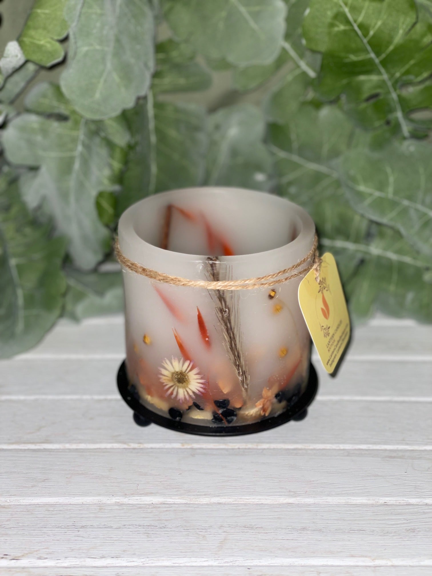 MW2B - Handcrafted Wax Lantern Candle Medium