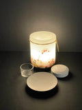 PH35A - Handcrafted Wax Lantern Candle Large