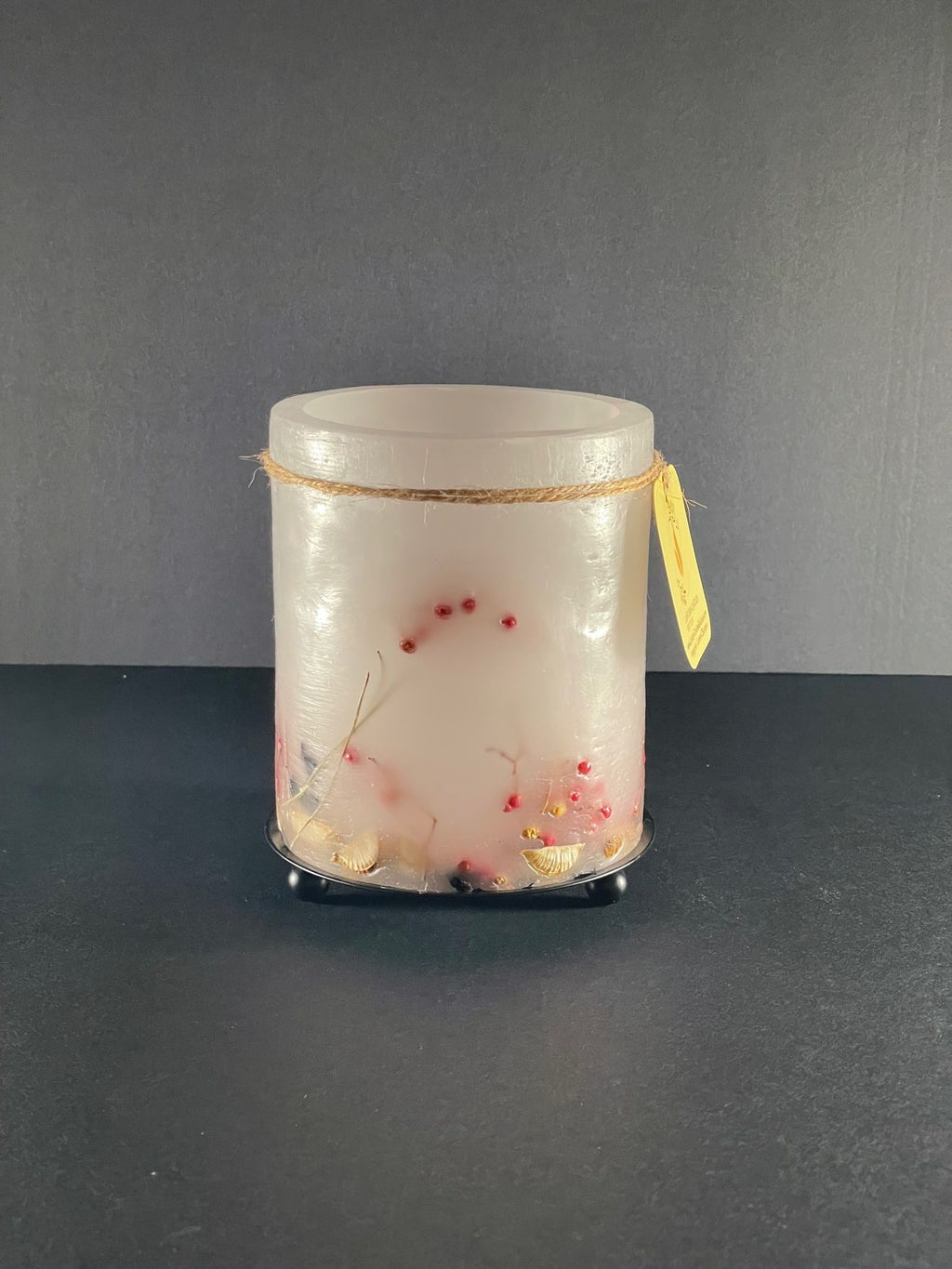 PH35A - Handcrafted Wax Lantern Candle Large