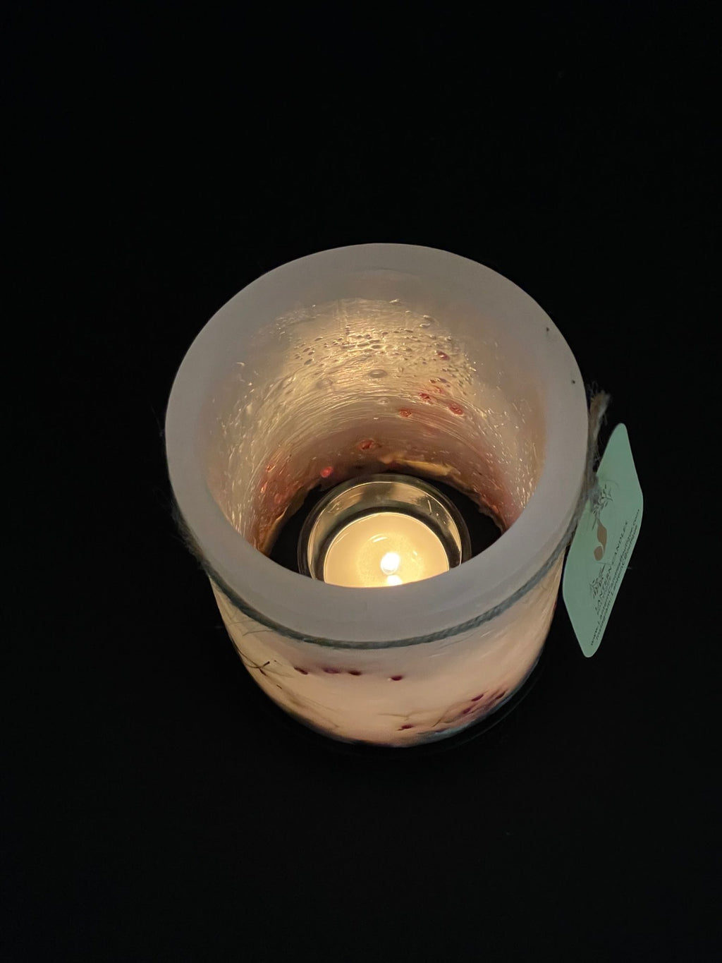 PH35A - Handcrafted Wax Lantern Candle Large