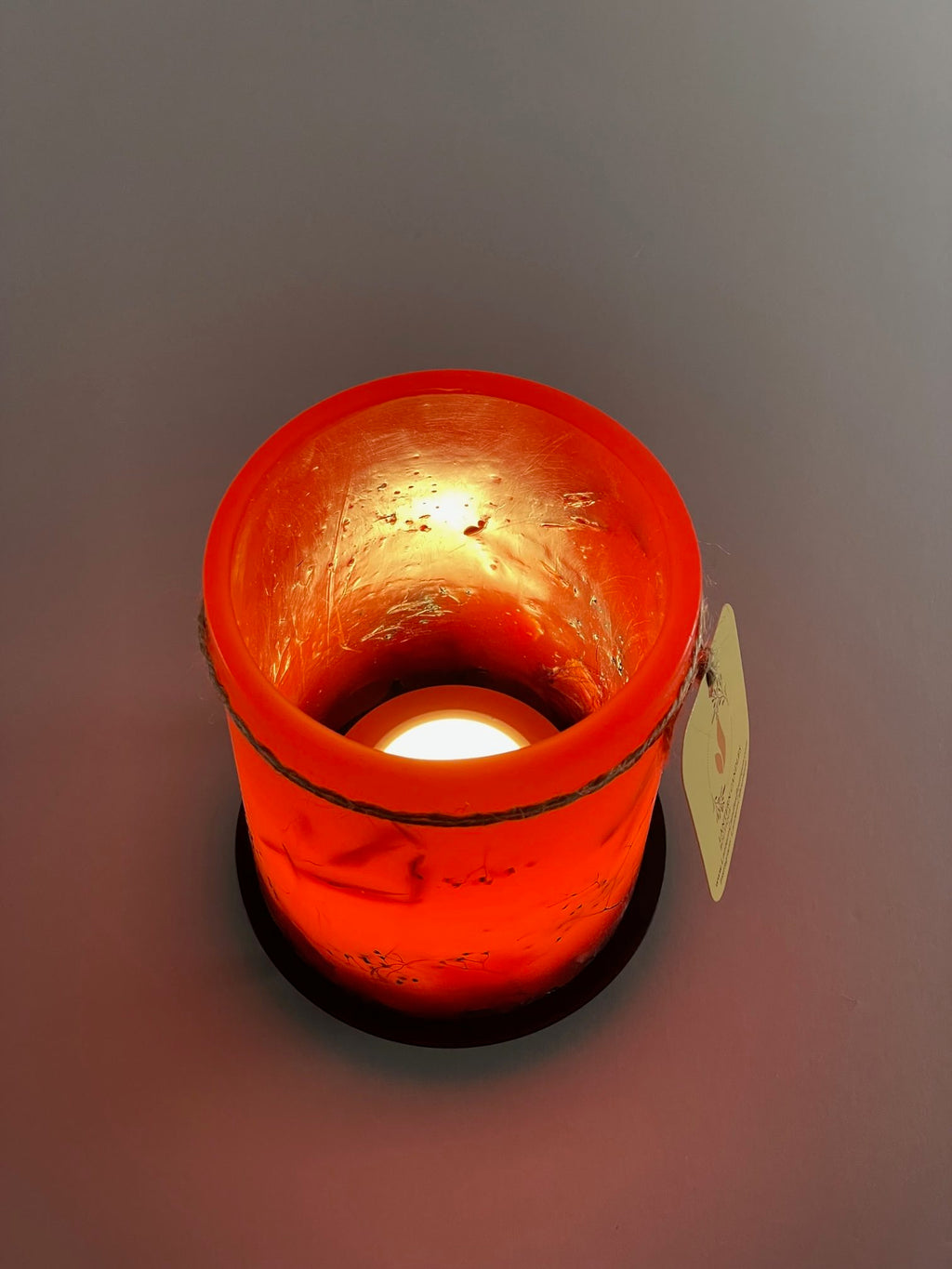 PH1014 - Handcrafted Wax Lantern Candle Large