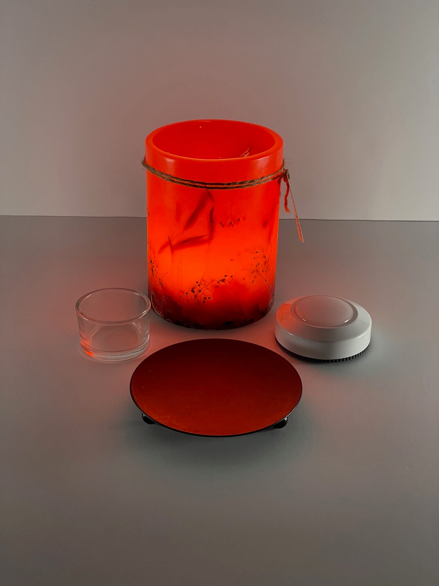 PH1014 - Handcrafted Wax Lantern Candle Large