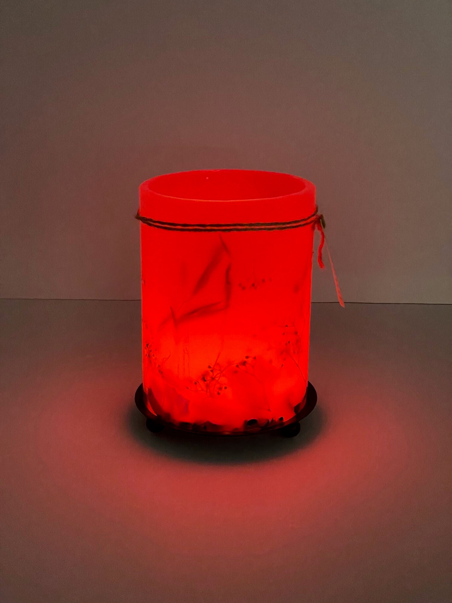 PH1014 - Handcrafted Wax Lantern Candle Large