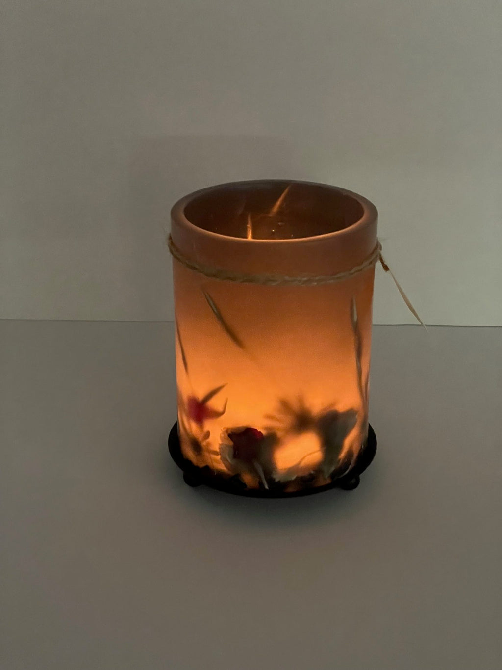 PH2717 - Handcrafted Wax Lantern Candle Large