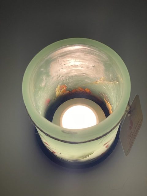 PH106A - Handcrafted Wax Lantern Candle Large