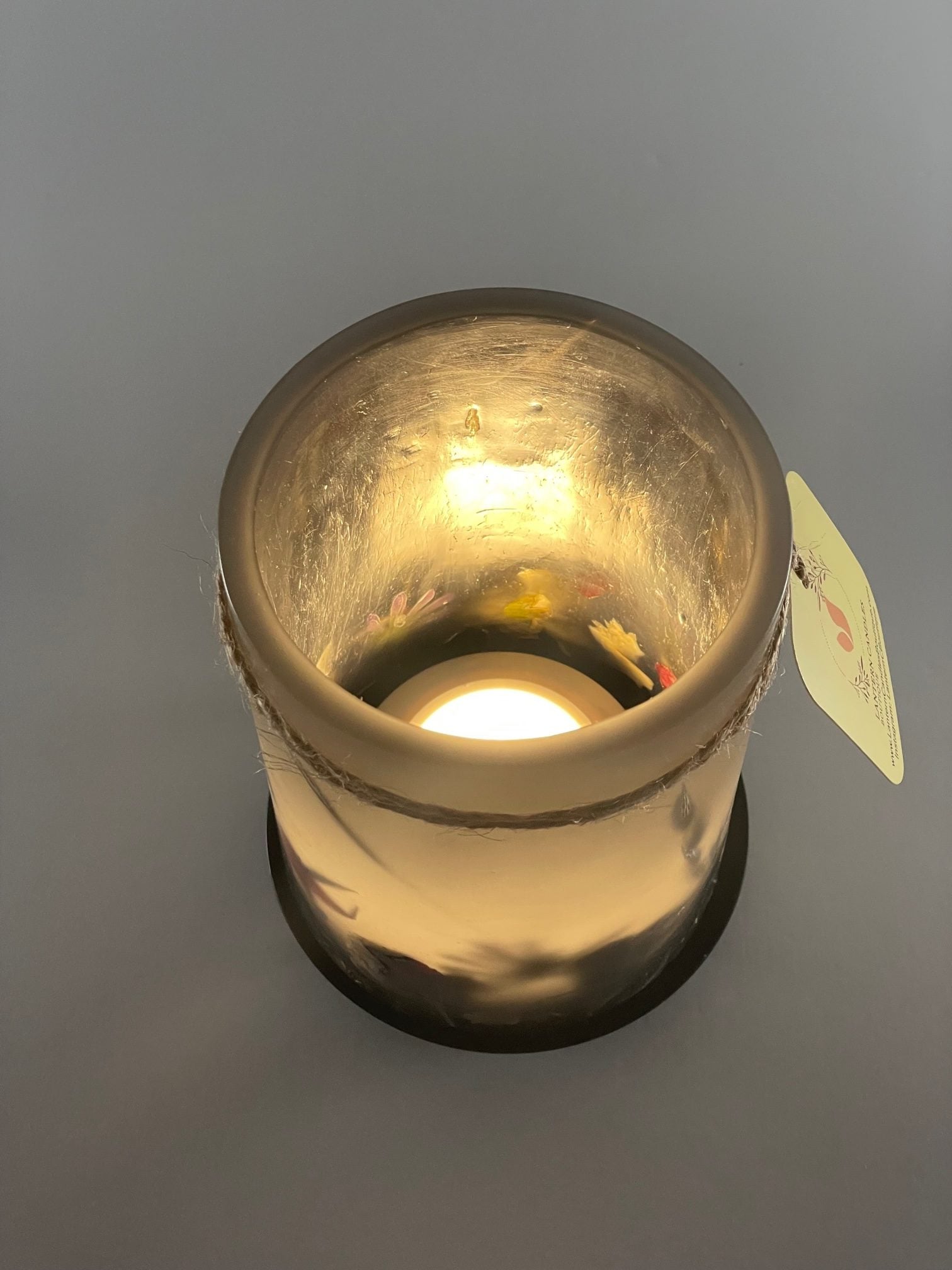 PH2717 - Handcrafted Wax Lantern Candle Large