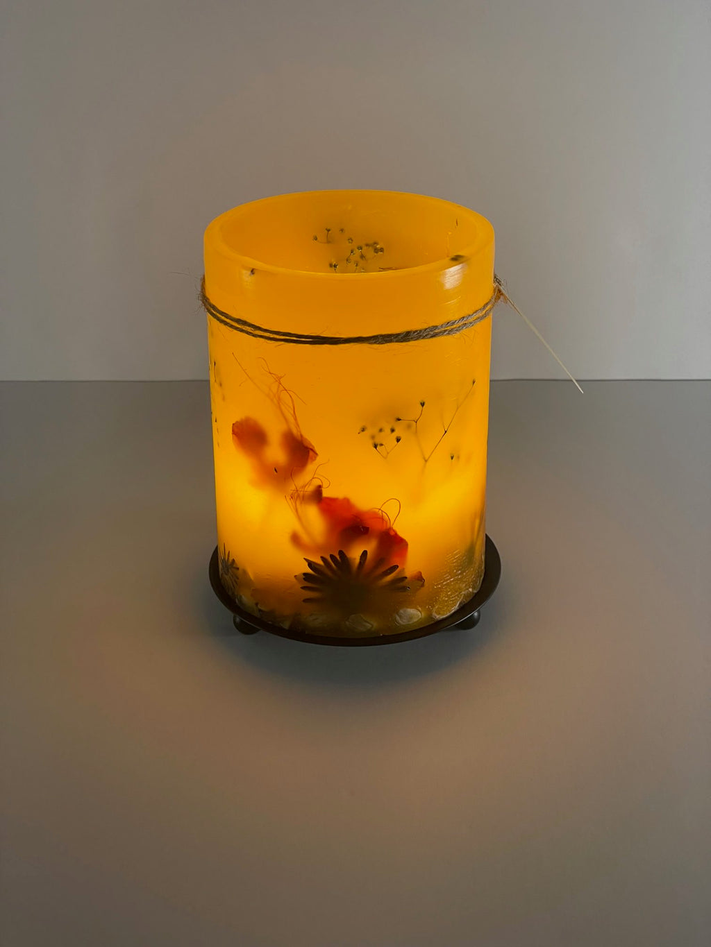 PH2912 - Handcrafted Wax Lantern Candle Large