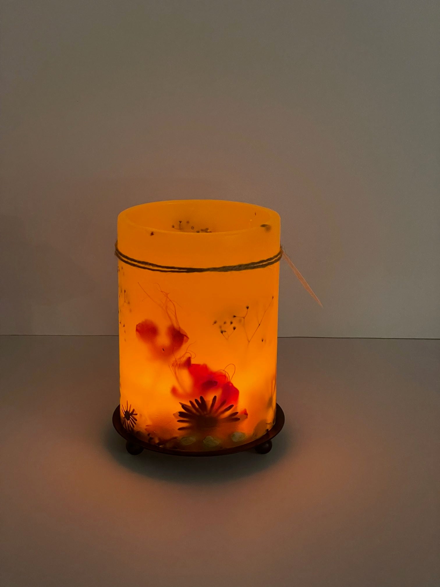 PH2912 - Handcrafted Wax Lantern Candle Large