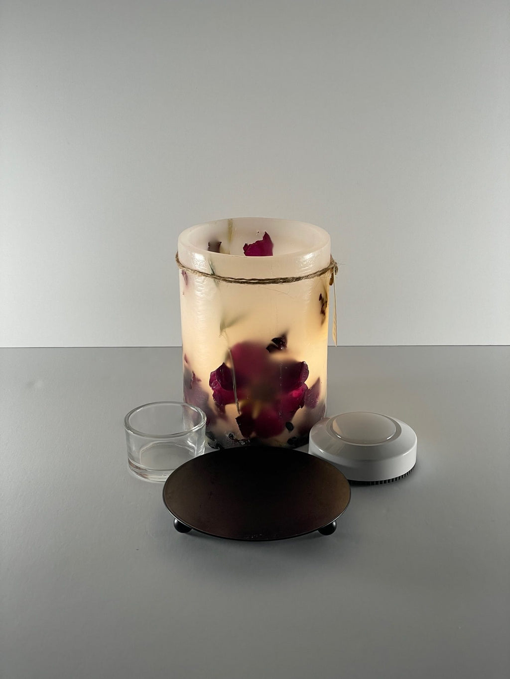 PH2924 - Handcrafted Wax Lantern Candle Large