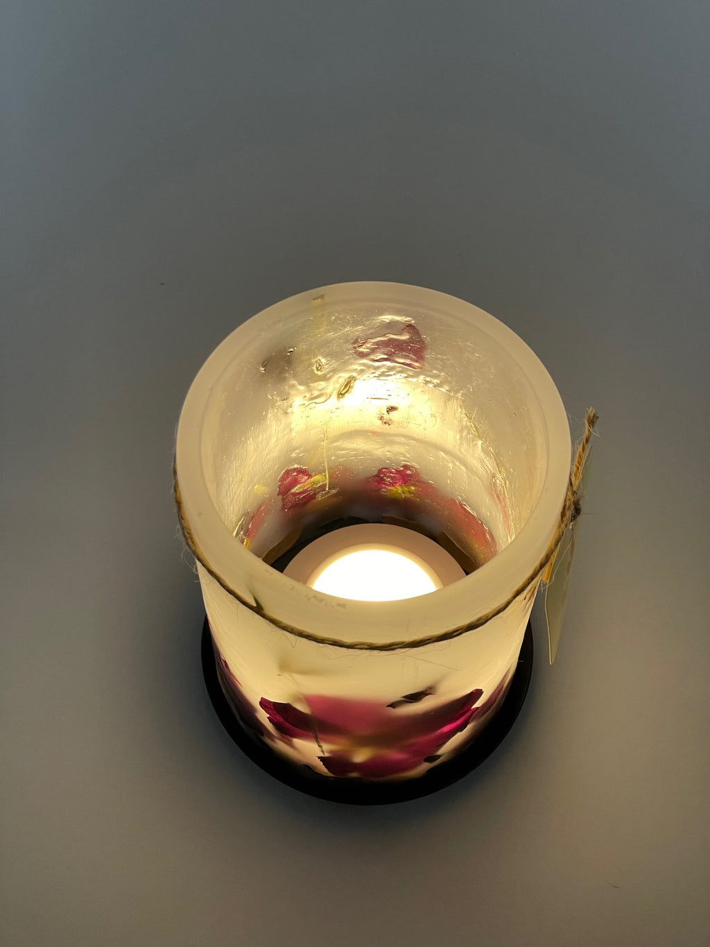 PH2924 - Handcrafted Wax Lantern Candle Large