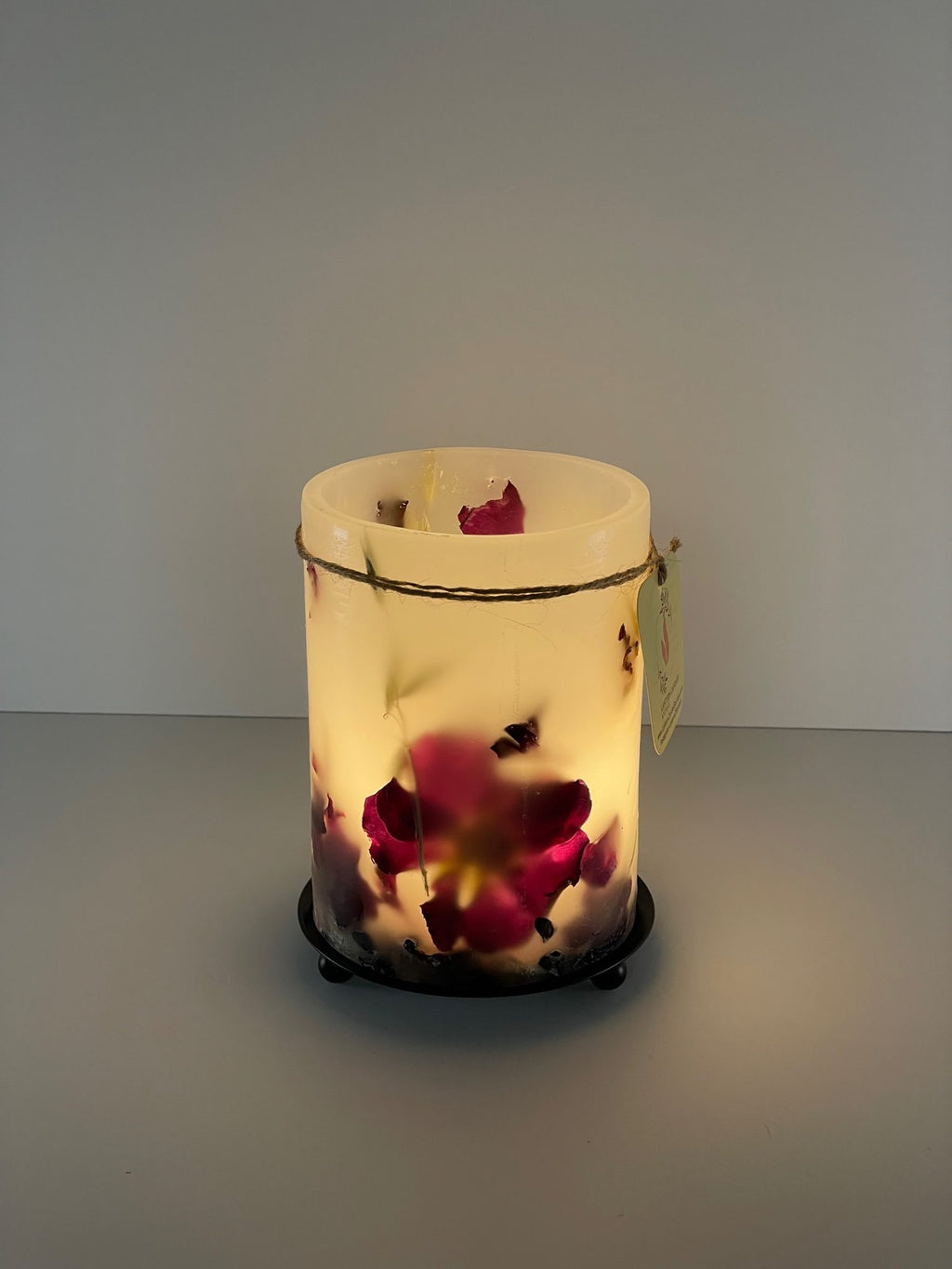 PH2924 - Handcrafted Wax Lantern Candle Large